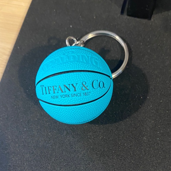 Tiffany & Co. Turquoise Basketball Keyring